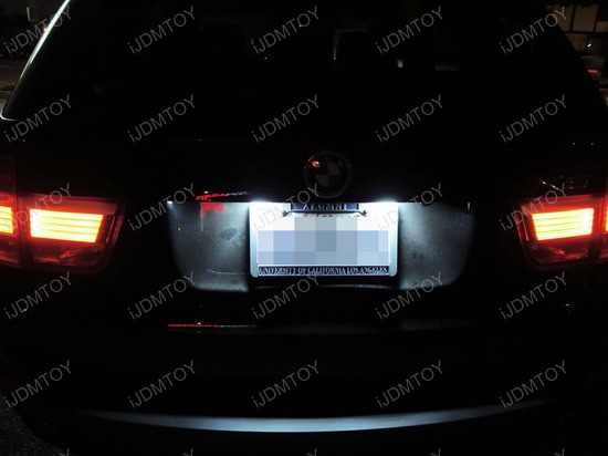 BMW - X5 - LED - License - Plate - Lights - 03